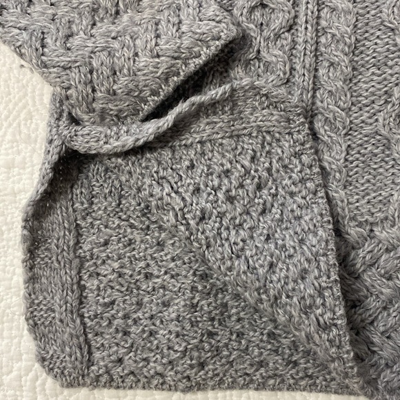 Aran Cowl Neck Tunic Sweater - Picture 9 of 16